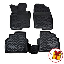 3D Tappeti Tappetini Auto In Gomma Su Misura Per Mazda CX-5 Dal 2017 4-Pcs