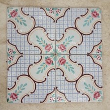 5 Riggiole antiche - Maioliche