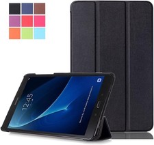 Galaxy Tab A6 10.1 Custodia - Flip Cover in PU Pelle Smart Case Protezione It