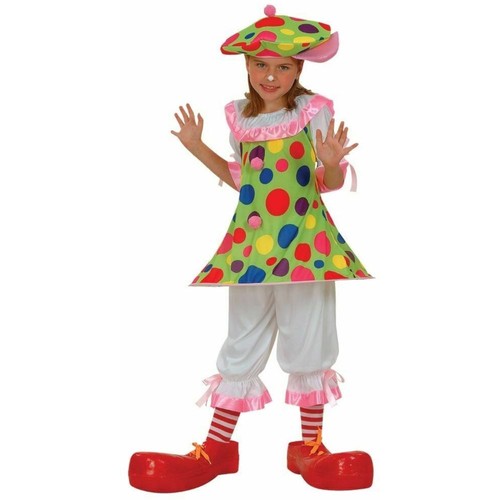 Costumi malvagi bambina clown