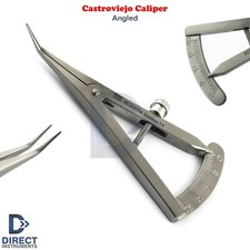 Castroviejo pinza oftalmica punta angolata 9 cm misuratore osso chirurgico