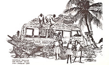 Grande estampe "Unloading