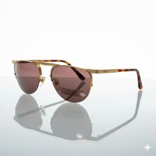 VINTAGE RARITY SUNGLASSES *Lozza* Wave I 786, celluloide tartarugato/metallo oro