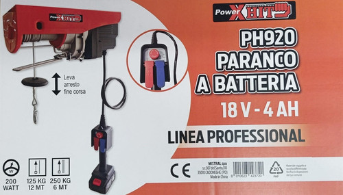 Paranco batteria v 4ah - paranco,