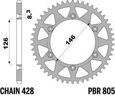 CORONA ACCIAIO 50 DENTI PER