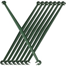  36 Pezzi Fascette per Piante da Interno Supporto Pomodoro Legno Brasiliano