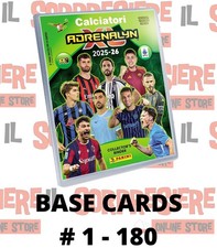 PANINI CALCIATORI ADRENALYN XL 2025-26 2026 BASE CARDS A SCELTA # 1 - 180