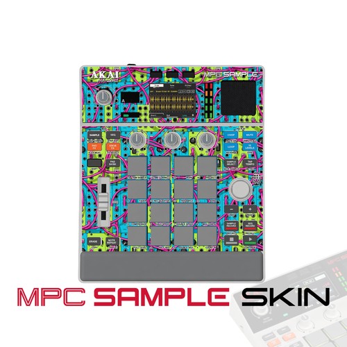 Akai mpc sample skin treccia - skin, /