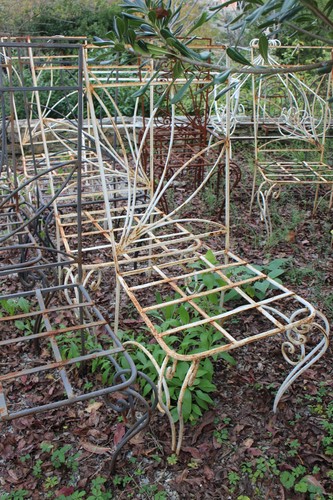 Sedia 900 ferro pieno - '900,
