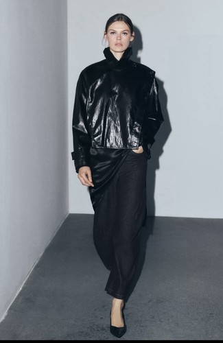 Giacca donna zara lucida - giacca,