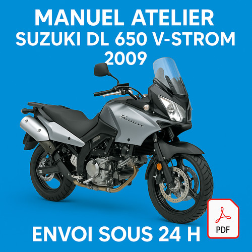 Manuel atelier suzuki 650 - manuel, dl