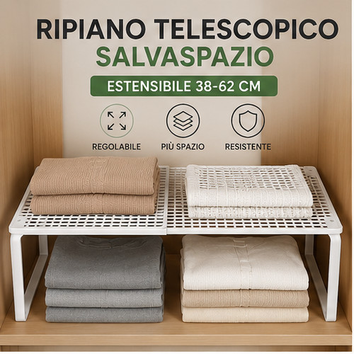 Ripiano telescopico - ripiano,