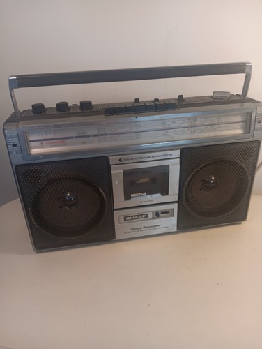 Sharp cassetta radio epoca - cassetta, d'epoca