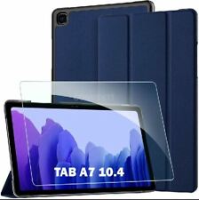 Per Samsung Galaxy Tab A7 10.4 T500/T505 2020 Smart Case Cover + Vetro Temperato