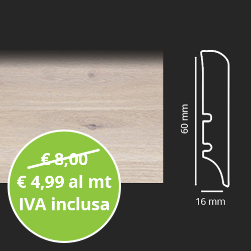 Battiscopa legno massello - in,