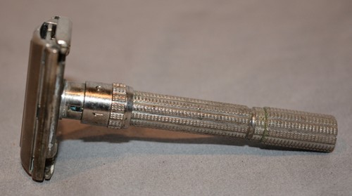 Vintage gillette silver fat - silver,