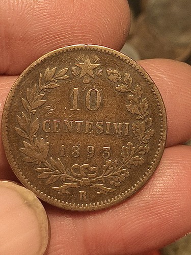 Umberto centesimi 1893 - umberto, i
