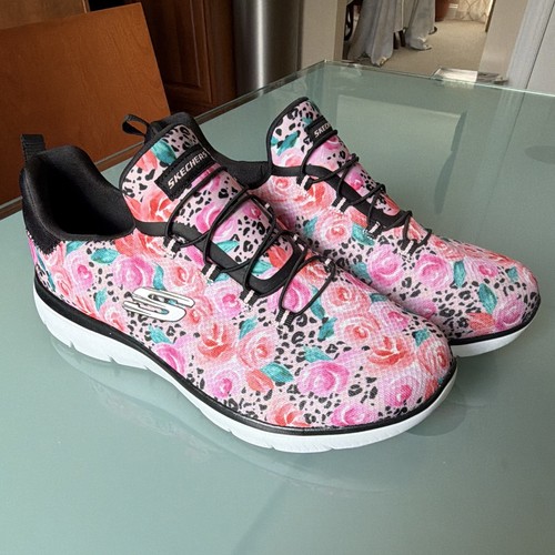 Sneaker bassa floreale