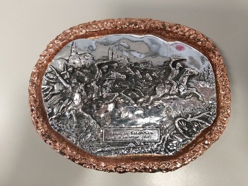 Placca laminata argento - placca,