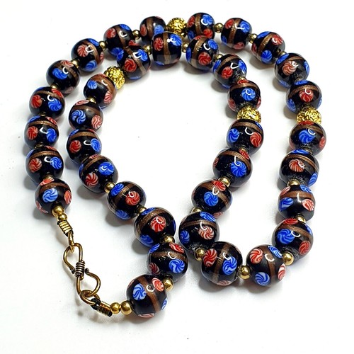 Collana perle vetro - perle,