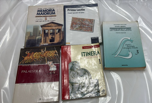Lotto libri latino - libri,