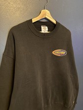 Felpa nera vintage anni 90 Ski Doo motoslitte corsa XL Jerzees