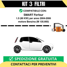 Kit 3 Filtri Tagliando per