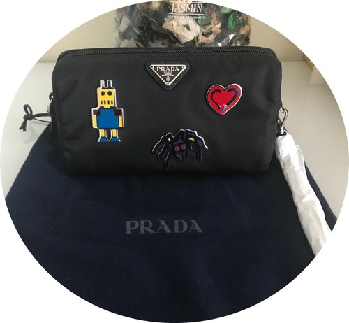 Pochette prada tessuto nylon - pochette,