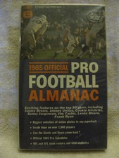 1965 Official Pro Football Almanac (1965) Fawcett World [excellent shape]