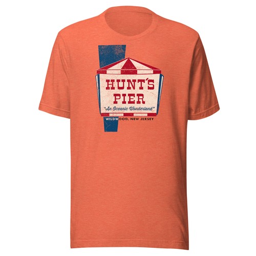 Shirt hunt pier - t-shirt,