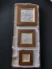 LOTTO TRE QUADRETTI ARGENTO