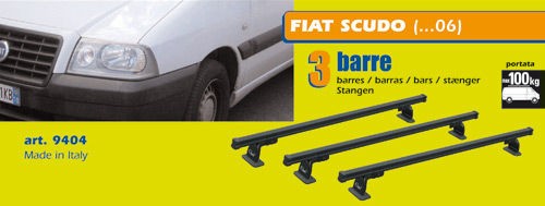 Barre portatutto professionale - barre,