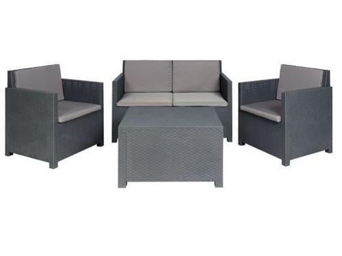 Salottino set rattan aurelia - set,