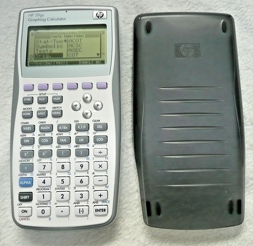 39gs graphing calculator - hp,