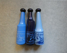 Salvador Dalì Bottiglie Rosso Antico 1972 gradazioni di blu vetro surrealismo