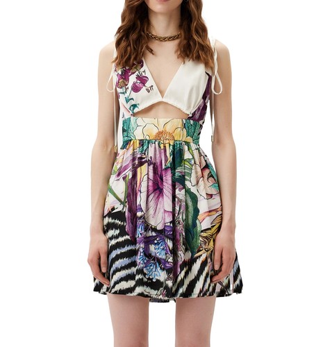 Abito donna multicolore - multicolore, just