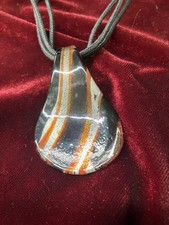 Ciondolo collana in vetro