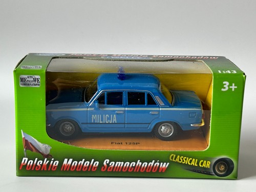 Modellino auto polizia fiat - modellino,