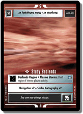 Study Badlands - Deep Space 9 - Star Trek CCG 1E