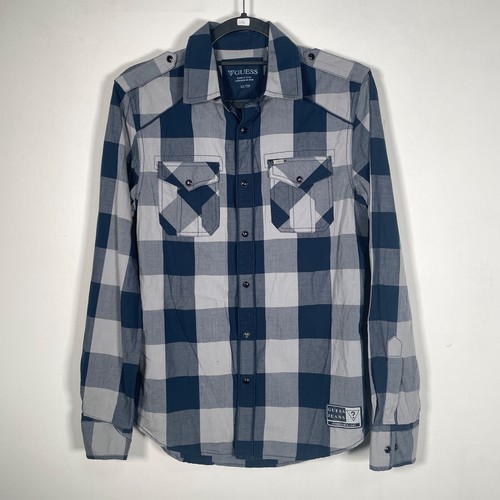 Guess camicia quadri vintage - guess,