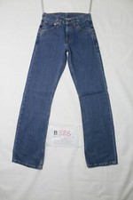 Levi's 507 BOOTCUT usato (Cod.B388) W26 L32 jeans zampa donna vita alta 