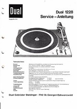 Manuale di servizio per Dual