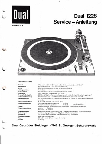 Manuale servizio per dual - manuale,