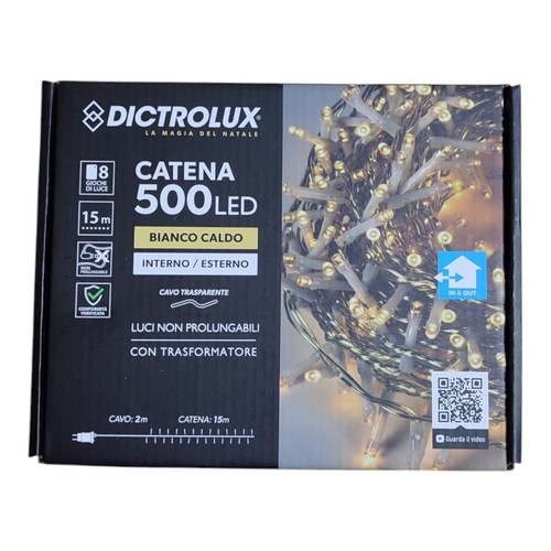 Luci natalizie 500 led - luci, bianco