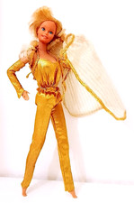 BARBIE GOLDEN DREAM Gold n' Gorgeous 1981 mattel Taiwan bambola + outfit
