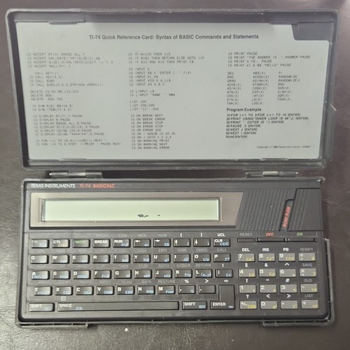 Texas instruments 74 - texas, ti-74