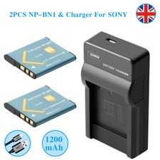 Batteria 2x NP-BN1 per Sony