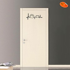 Adesivi murali cuore zampa