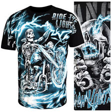 T-shirt uomo nera Harley