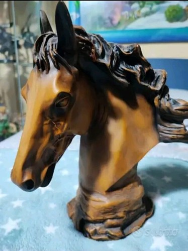 Statua legno figurante - legno,